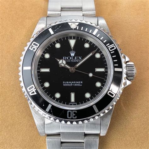 rolex submariner no date model 14060|rolex 14060 swiss only dial.